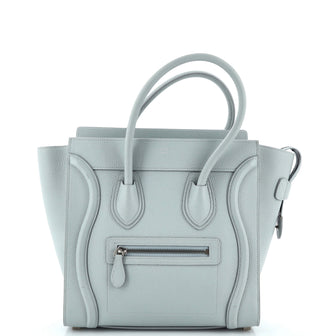 Celine Luggage Bag Grainy Leather Micro