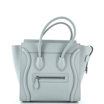 Celine Luggage Bag Grainy Leather Micro