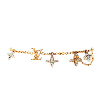 Louis Vuitton LV Gram Bracelet Metal with Crystals
