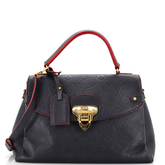 Louis Vuitton Georges Handbag Monogram Empreinte Leather MM