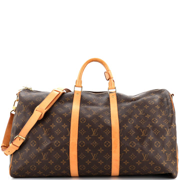 Louis Vuitton Keepall Bandouliere Bag Monogram Canvas 55