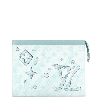 Louis Vuitton Pochette Voyage Limited Edition Aquagarden Monogram Canvas MM
