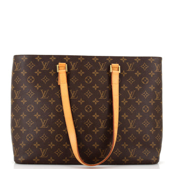Louis Vuitton Luco Handbag Monogram Canvas