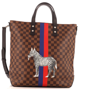 Louis Vuitton Atlas Tote Limited Edition Chapman Savane Damier