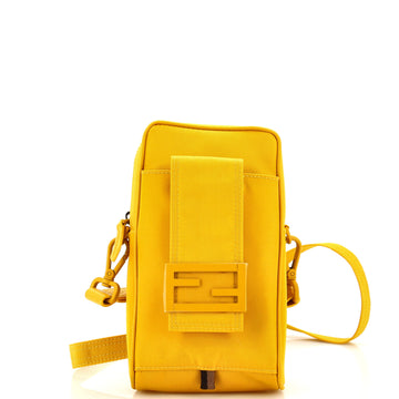 Fendi Baguette Crossbody Phone Pouch Nylon