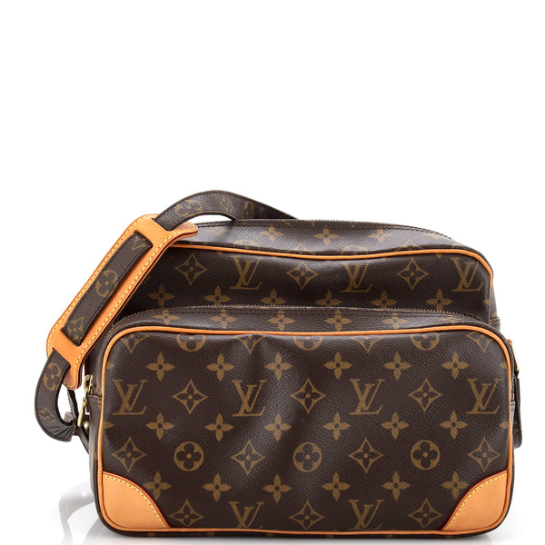 Louis Vuitton Nil Messenger Bag Monogram Canvas 28 Brown 262968112