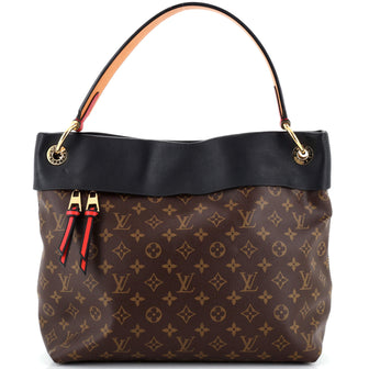 Louis Vuitton Tuileries Hobo Monogram Canvas with Leather