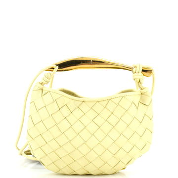 Bottega Veneta Sardine Top Handle Bag Intrecciato Nappa Mini