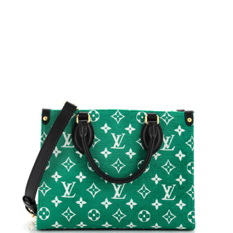 Louis Vuitton OnTheGo Tote LV Match Monogram Jacquard Velvet PM