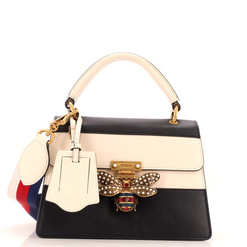 Gucci Queen Margaret Top Handle Bag Colorblock Leather Small