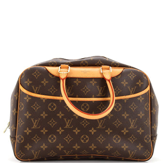 Louis Vuitton Deauville Handbag Monogram Canvas