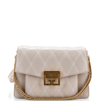 Givenchy GV3 Flap Bag Quilted Leather Small