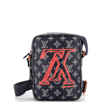 Louis Vuitton Danube Handbag Limited Edition Upside Down Monogram Ink PM