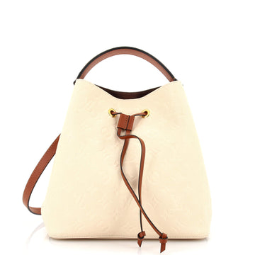Louis Vuitton NeoNoe Handbag Monogram Empreinte Leather MM