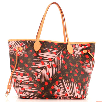 Louis Vuitton Neverfull NM Tote Limited Edition Monogram Jungle Dots MM