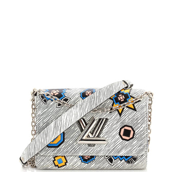 Louis Vuitton Twist Handbag Limited Edition Azteque Epi Leather MM