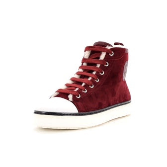 Hermes Women's Jimmy Sneakers Shearling and Suede