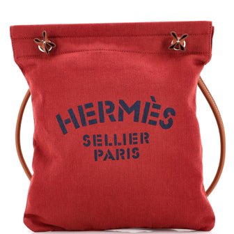 Hermes Aline Bag Toile MM