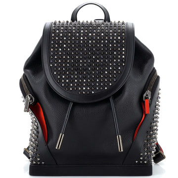 Christian Louboutin Explorafunk Backpack Spiked Leather