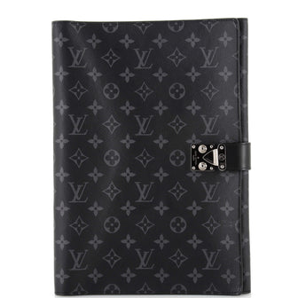 Louis Vuitton Franck Folder Monogram Eclipse Canvas