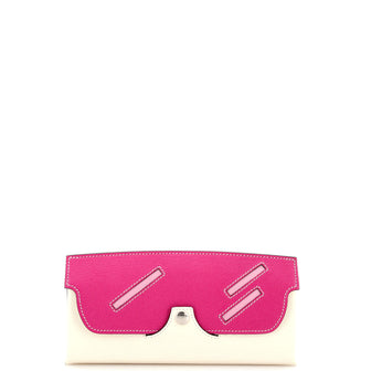 Hermes In-The-Loop Wink Glasses Case Leather