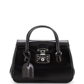 Gucci Lady Lock Satchel Leather Small