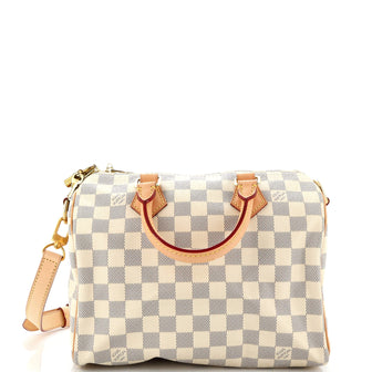 Louis Vuitton Speedy Bandouliere Bag Damier 25