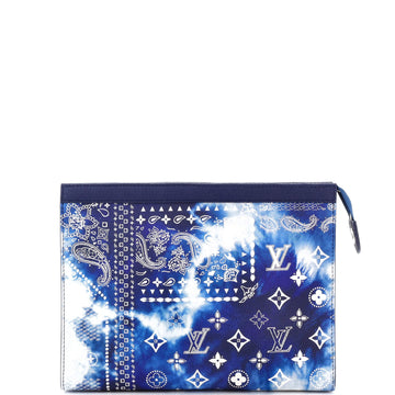 Louis Vuitton Pochette Voyage Limited Edition Monogram Bandana Leather MM