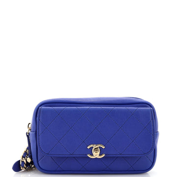 Chanel Casual Trip Waist Bag Quilted Lambskin