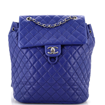 Chanel Urban Spirit Backpack Quilted Leather Large