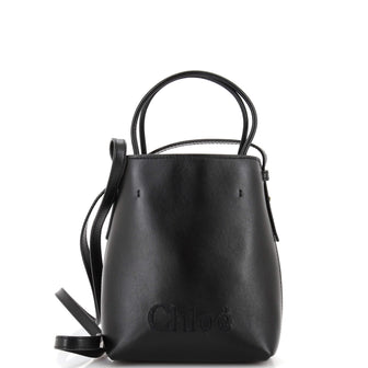 Chloe Sense Tote Leather Micro