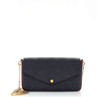 Louis Vuitton Felicie Pochette Monogram Empreinte Leather
