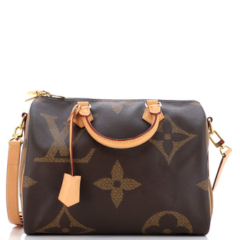 Louis Vuitton Speedy Bandouliere Bag Reverse Monogram Giant 30