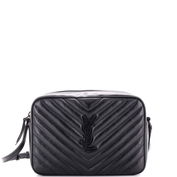 Saint Laurent Lou Camera Bag Matelasse Chevron Leather Small