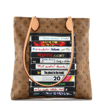Louis Vuitton Carry It Tote Limited Edition Video Tape Reverse Monogram Canvas