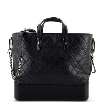 Chanel Gabrielle Shopping Tote Quilted Calfskin Large
