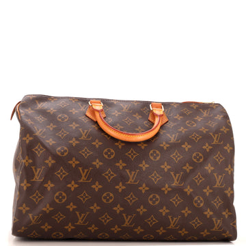 Louis Vuitton Speedy Handbag Monogram Canvas 40