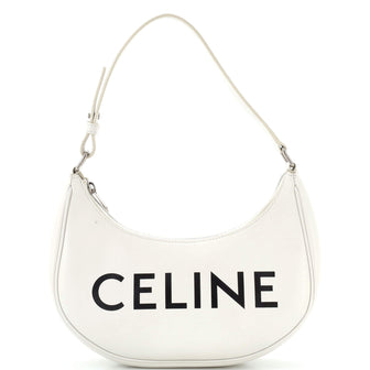 Celine Ava Bag Printed Logo Leather