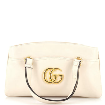 Gucci Arli Top Handle Bag Leather Large