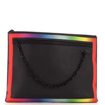 Louis Vuitton Pochette A4 Rainbow Taiga Leather