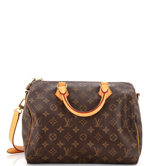 Louis Vuitton Speedy Bandouliere Bag Monogram Canvas 30