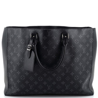 Louis Vuitton Grand Sac Bag Monogram Eclipse Canvas