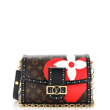 Louis Vuitton Dauphine Shoulder Bag Limited Edition Game On Monogram Canvas