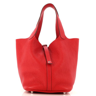 Hermes Picotin Lock Bag Clemence MM