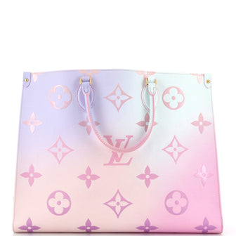 Louis Vuitton OnTheGo Tote Spring in the City Monogram Giant Canvas GM