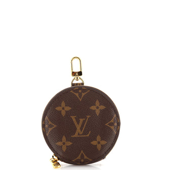 Louis Vuitton Multi Pochette Accessoires Round Coin Purse Monogram Canvas