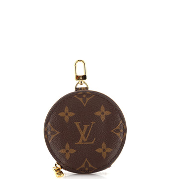 Louis Vuitton Multi Pochette Accessoires Round Coin Purse Monogram Canvas