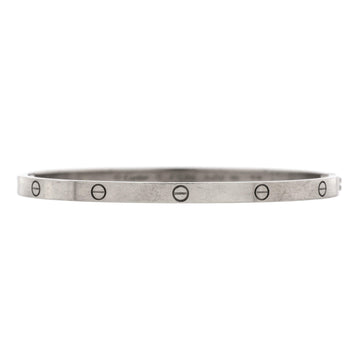 Cartier Love Bracelet 18K White Gold Small