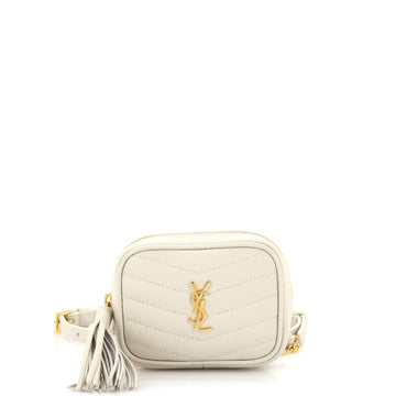 Saint Laurent Lou Camera Bag Matelasse Chevron Leather Baby