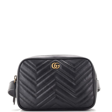 Gucci GG Marmont Square Belt Bag Matelasse Leather